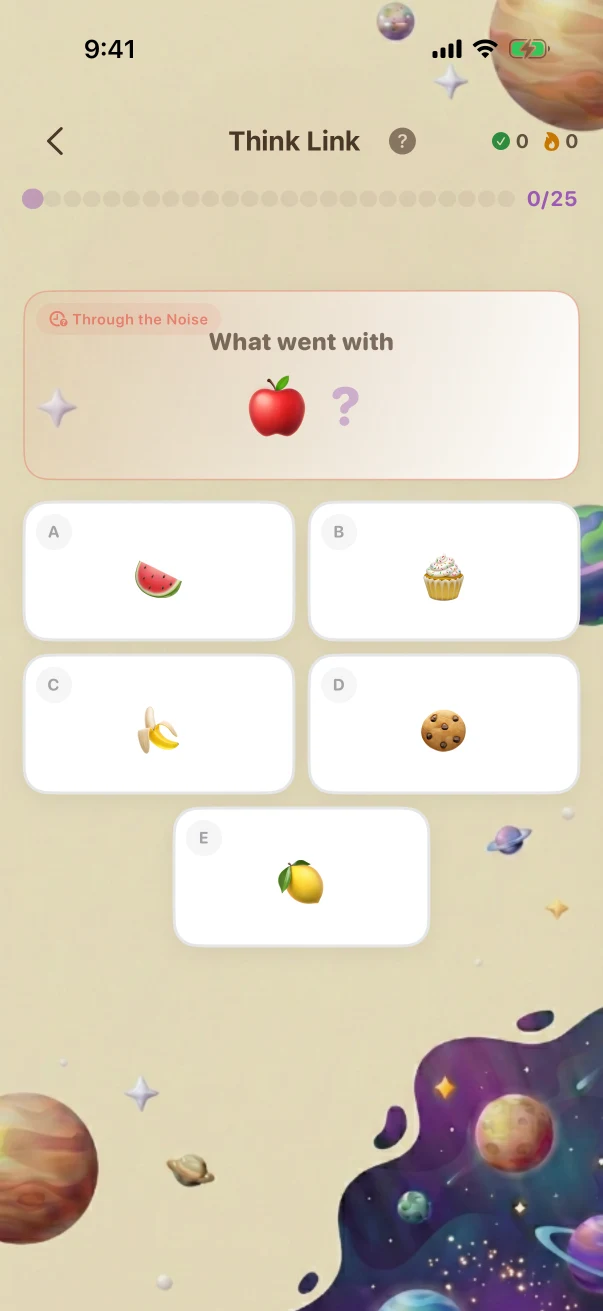 ThinkLink Problem screen. What went with 🍎?